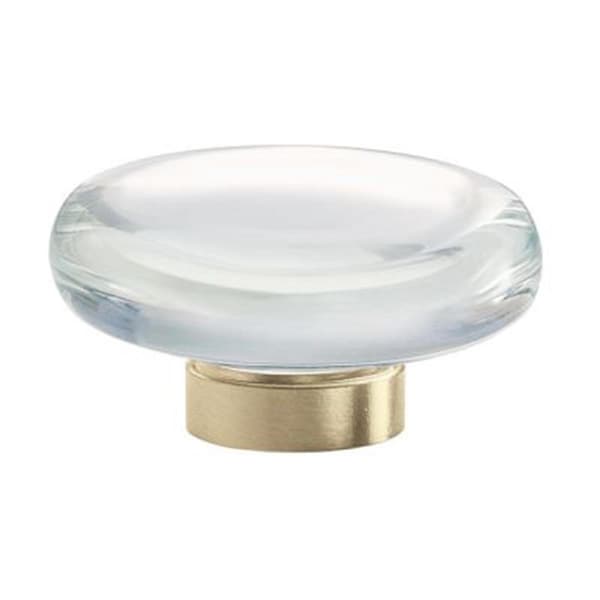 Amerock 1.75 in. Knob Glacio, Golden Champagne A36652 CBBZ - main